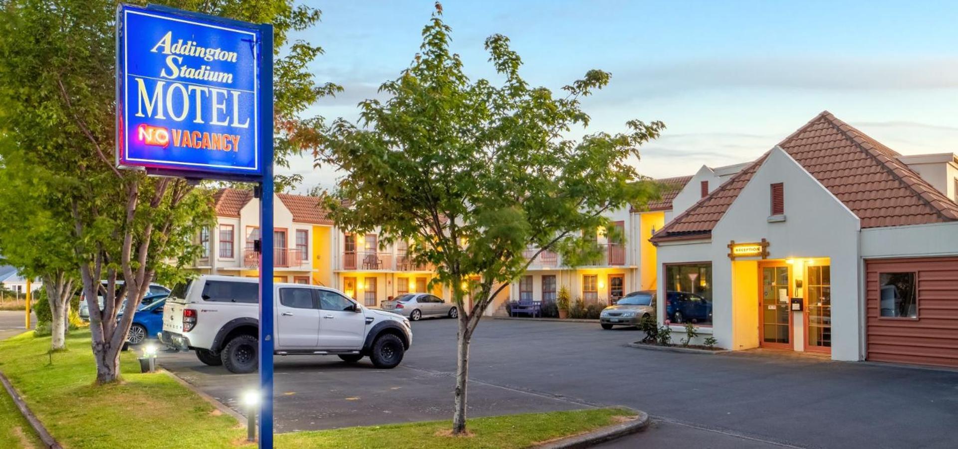 כרייסטצ'רץ' Addington Stadium Motel מראה חיצוני תמונה
